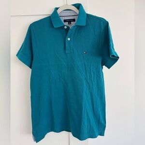 Tommy Hilfiger Teal Polo